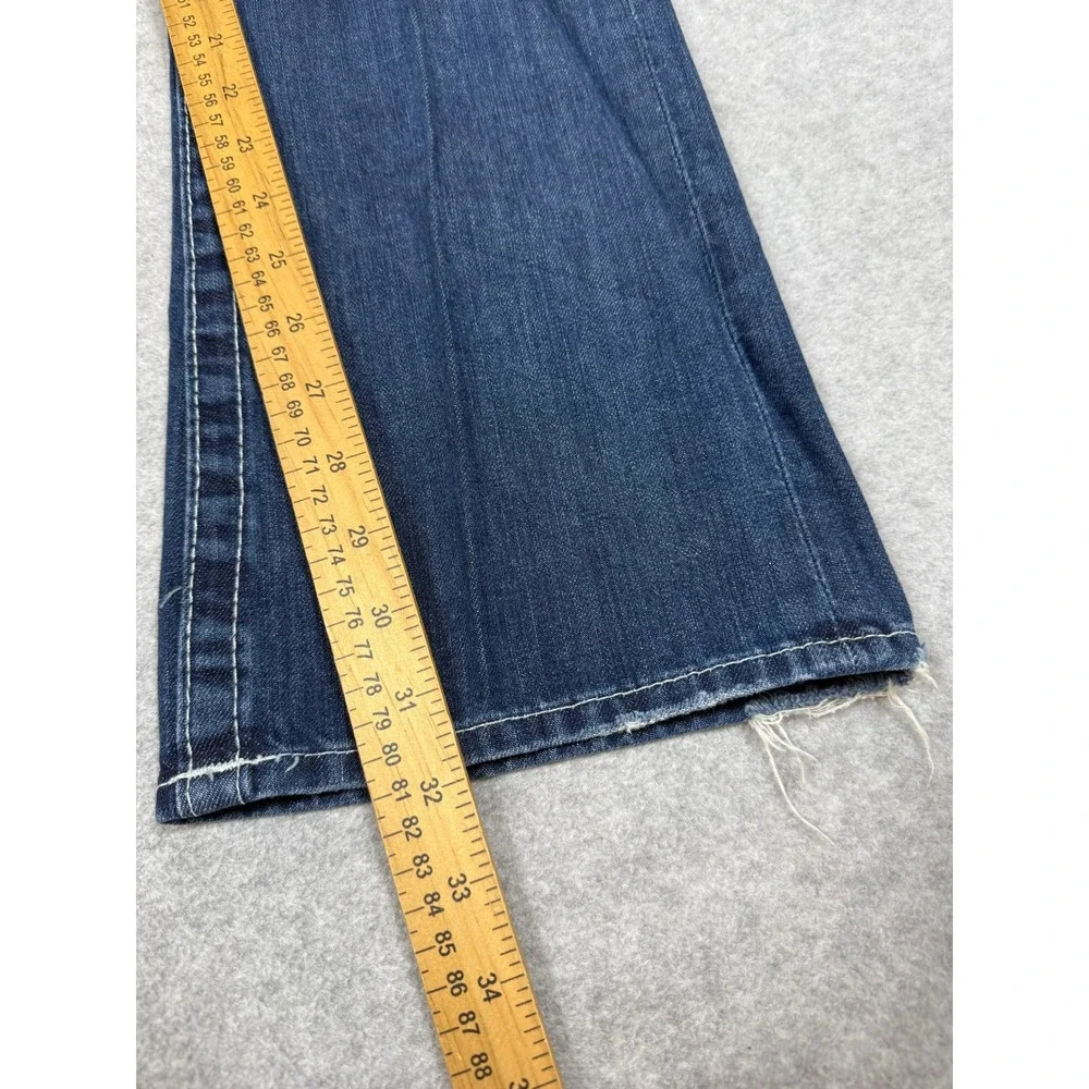True Religion Mens Size 32 Ricky Denim Jeans Made In USA